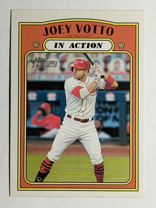 2021 Topps Heritage #46 Joey Votto IA