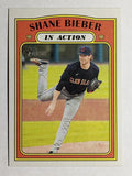 2021 Topps Heritage #48 Shane Bieber IA