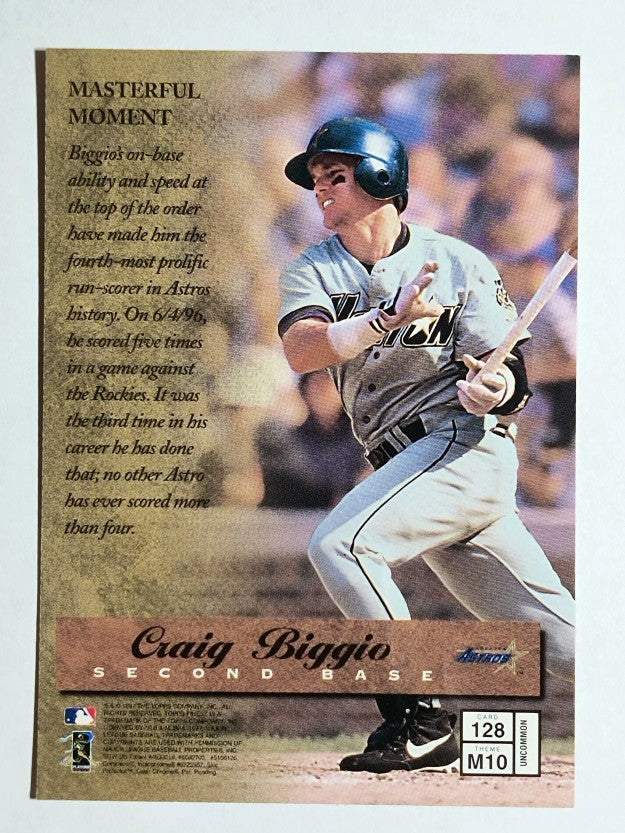 1997 Finest Embossed #128 Craig Biggio S