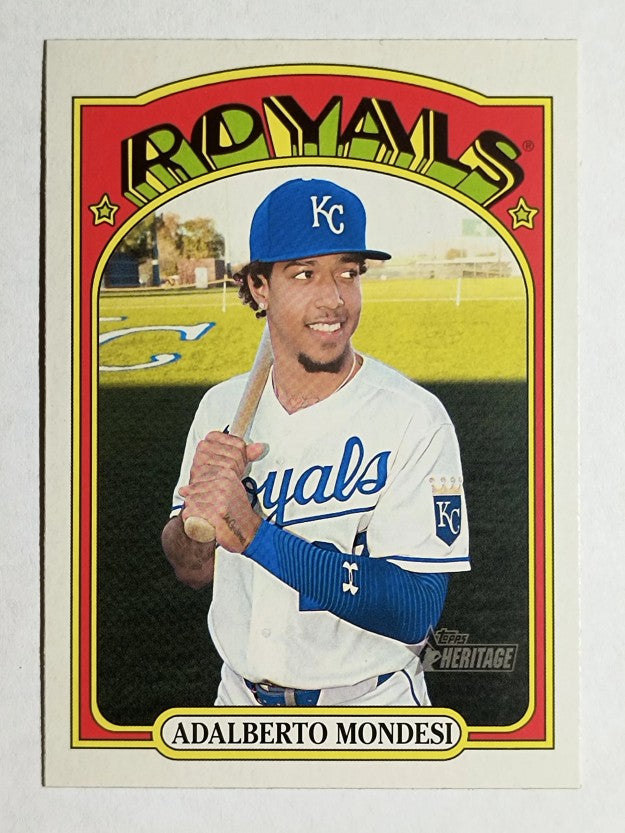 2021 Topps Heritage #55 Adalberto Mondesi