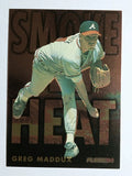 1994 Fleer Smoke 'n Heat #7 Greg Maddux