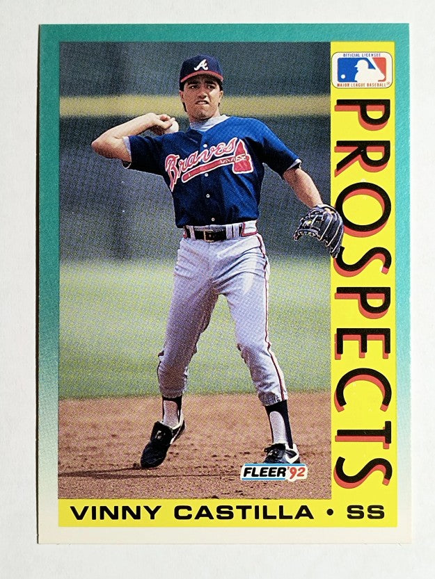 1992 Fleer #666 Vinny Castilla RC