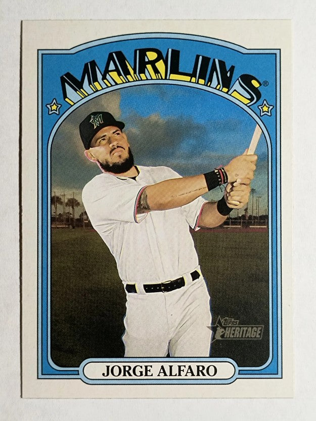 2021 Topps Heritage #57 Jorge Alfaro