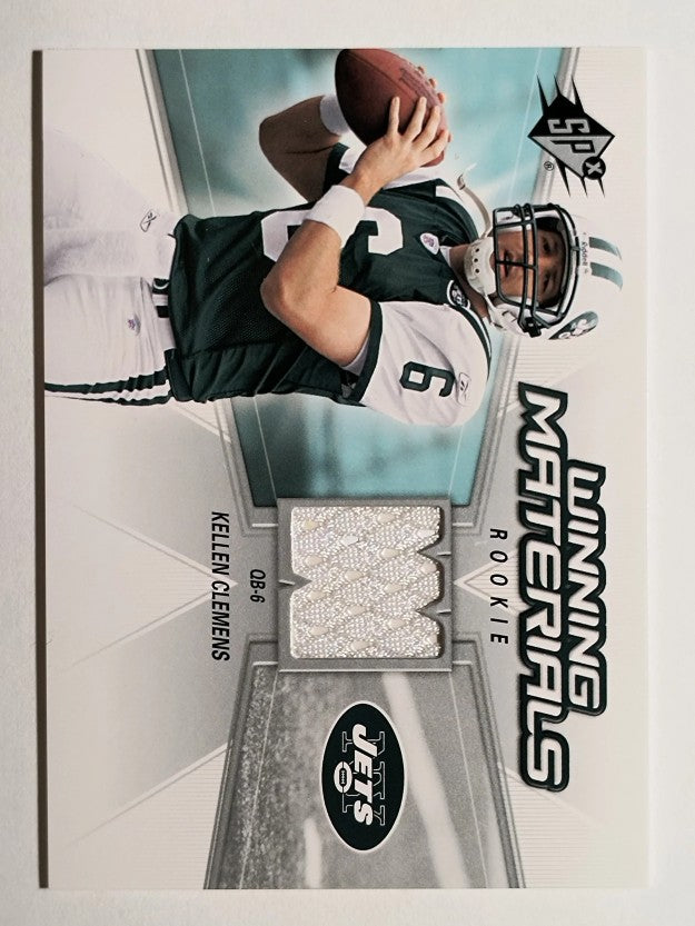 2006 SPx Rookie Winning Materials #WMRKC Kellen Clemens