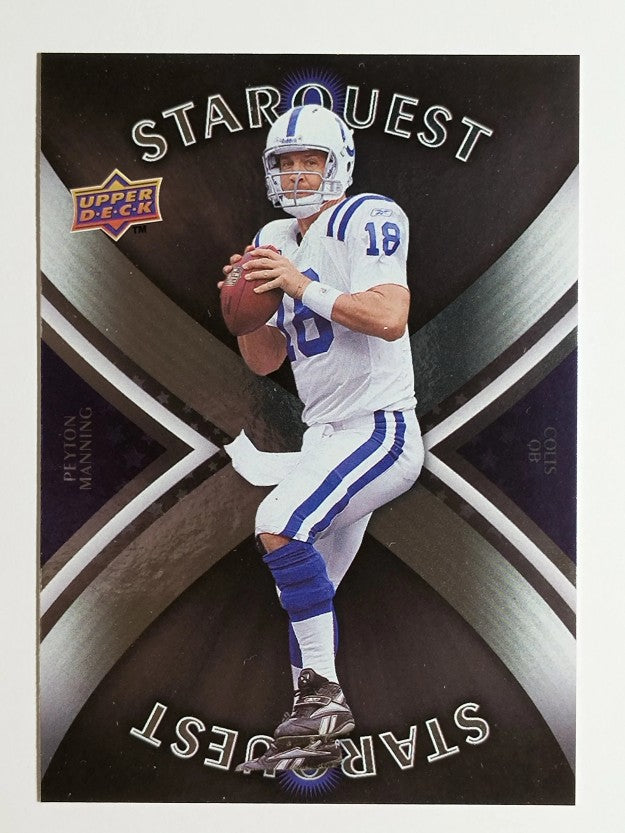 2008 Upper Deck StarQuest Silver Board #SQ25 Peyton Manning