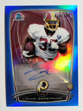 2014 Bowman Chrome Rookie Autographs Blue Refractors #RCRALS Lache Seastrunk