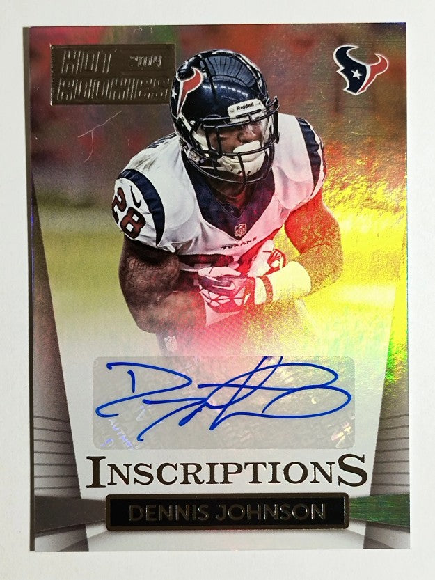 2014 Panini Hot Rookies Inscriptions #IDJ Dennis Johnson