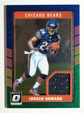 2016 Donruss Optic Rookie Threads Blue and Green #21 Jordan Howard