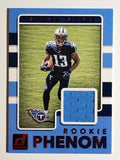 2017 Donruss Rookie Phenom Jerseys Red #19 Taywan Taylor