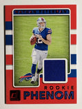 2017 Donruss Rookie Phenom Jerseys Red #35 Nathan Peterman