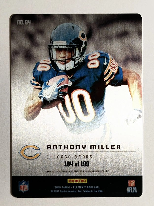 2018 Panini Elements #94 Anthony Miller AU/199 RC