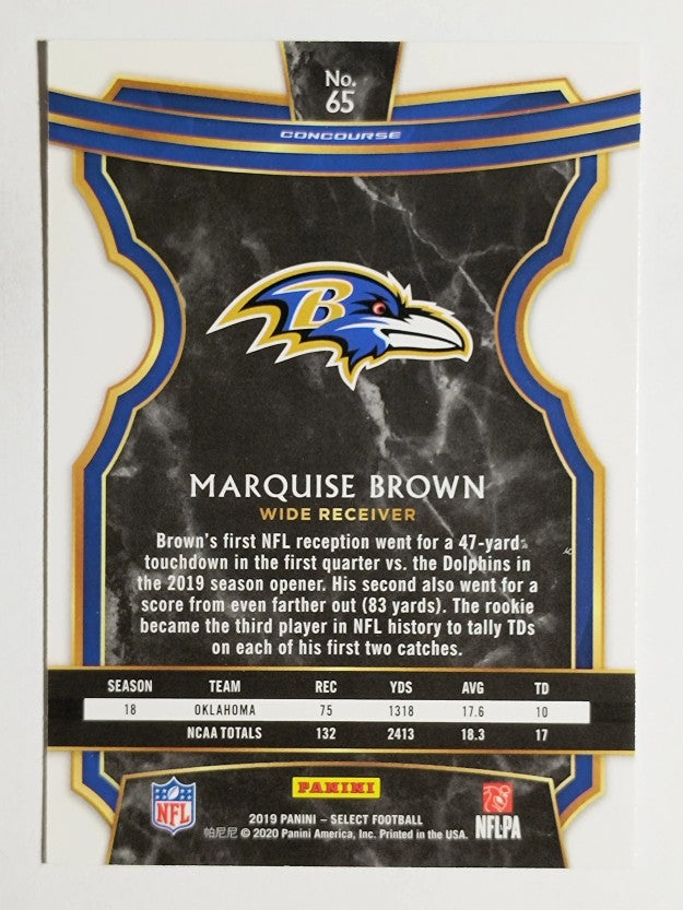 2019 Select #65 Marquise Brown RC