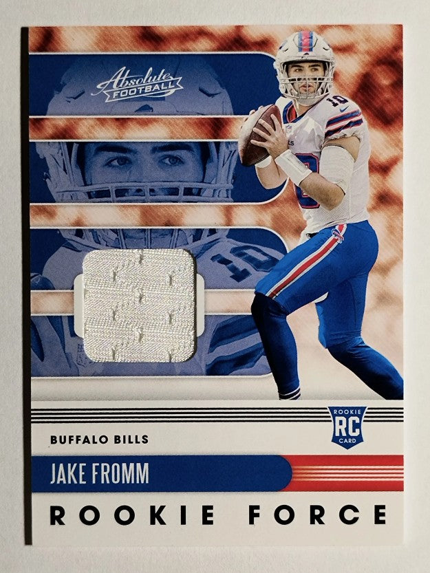 2020 Absolute Rookie Force Jerseys #5 Jake Fromm