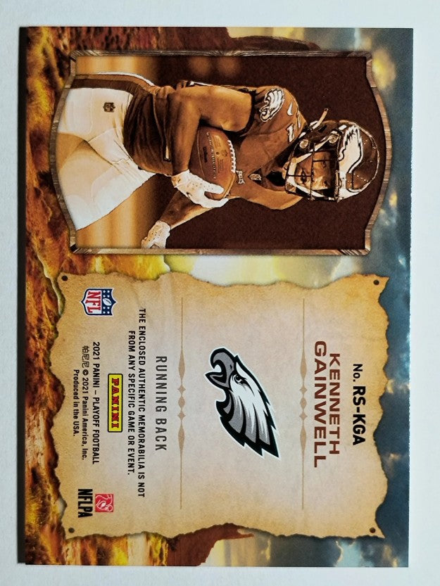 2021 Playoff Rookie Stallions Jerseys #17 Kenneth Gainwell