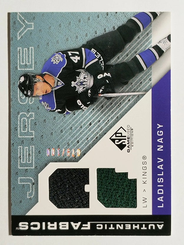 2007-08 SP Game Used Authentic Fabrics Rainbow #AFLN Ladislav Nagy