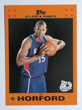 2007-08 Topps Rookie Set Orange #3 Al Horford