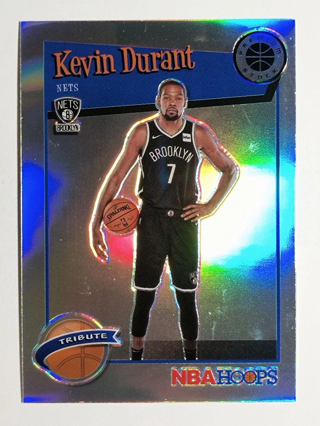 2019-20 Hoops Premium Stock Prizms Silver #284 Kevin Durant