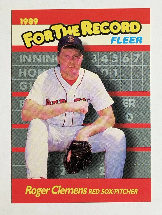 1989 Fleer For The Record #2 Roger Clemens