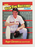 1989 Fleer For The Record #2 Roger Clemens