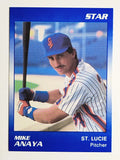 1989 Star #22 Mike Anaya