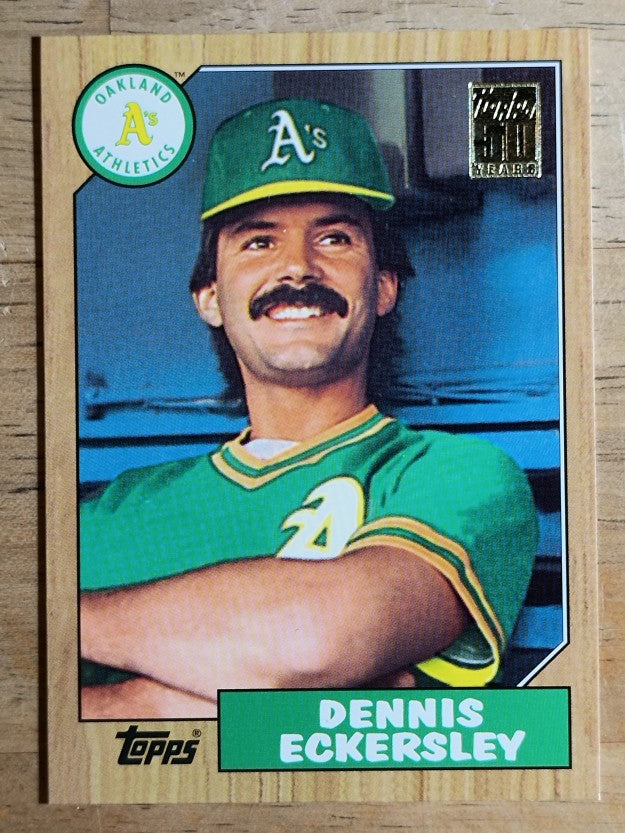 2001 Topps Traded #T125 Dennis Eckersley 87