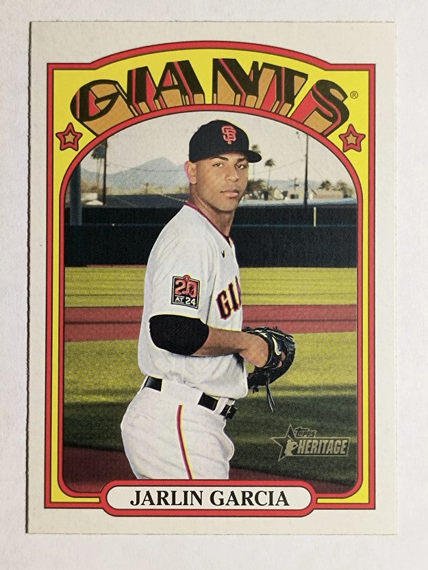 2021 Topps Heritage #59 Jarlin Garcia