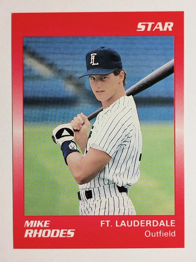 1989 Star #79 Mike Rhodes