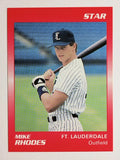 1989 Star #79 Mike Rhodes