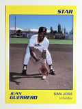 1989 Star #86 Juan Guerrero