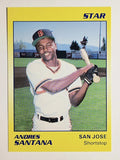 1989 Star #87 Andres Santana