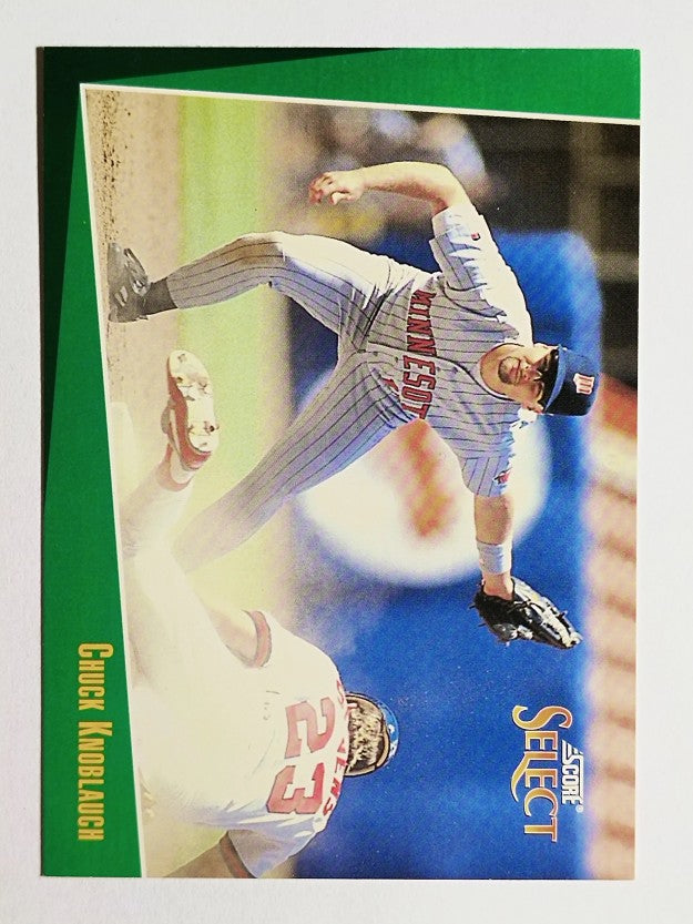 1993 Select #36 Chuck Knoblauch