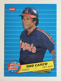 1986 Fleer Future Hall of Famers #4 Rod Carew