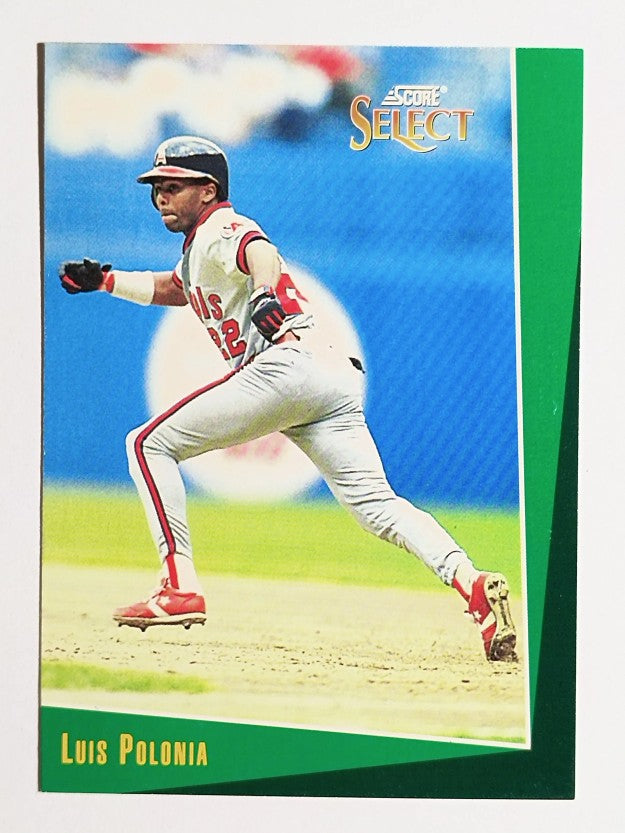 1993 Select #74 Luis Polonia