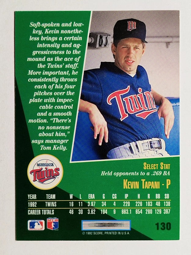 1993 Select #130 Kevin Tapani