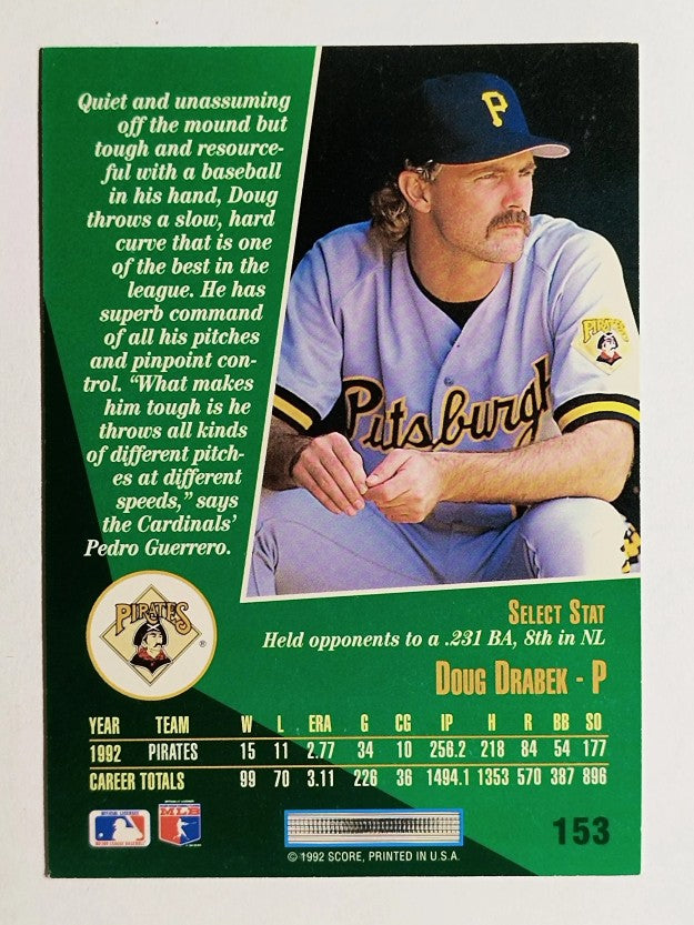 1993 Select #153 Doug Drabek