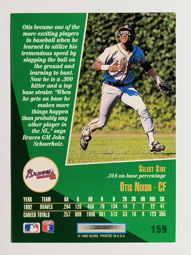 1993 Select #159 Otis Nixon