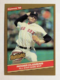 1986 Donruss Highlights #26 Roger Clemens