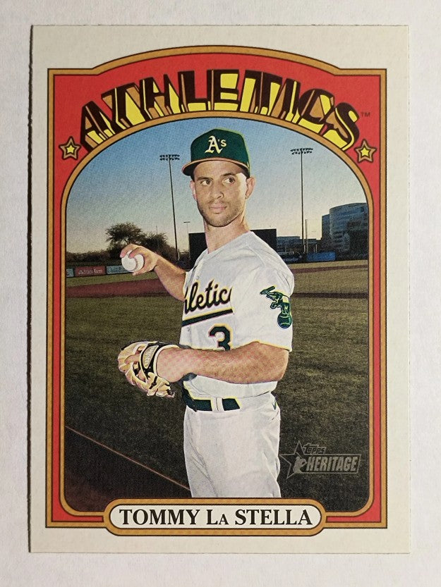 2021 Topps Heritage #60 Tommy La Stella