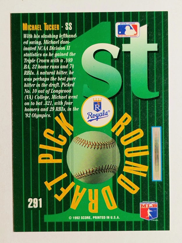 1993 Select #291 Michael Tucker