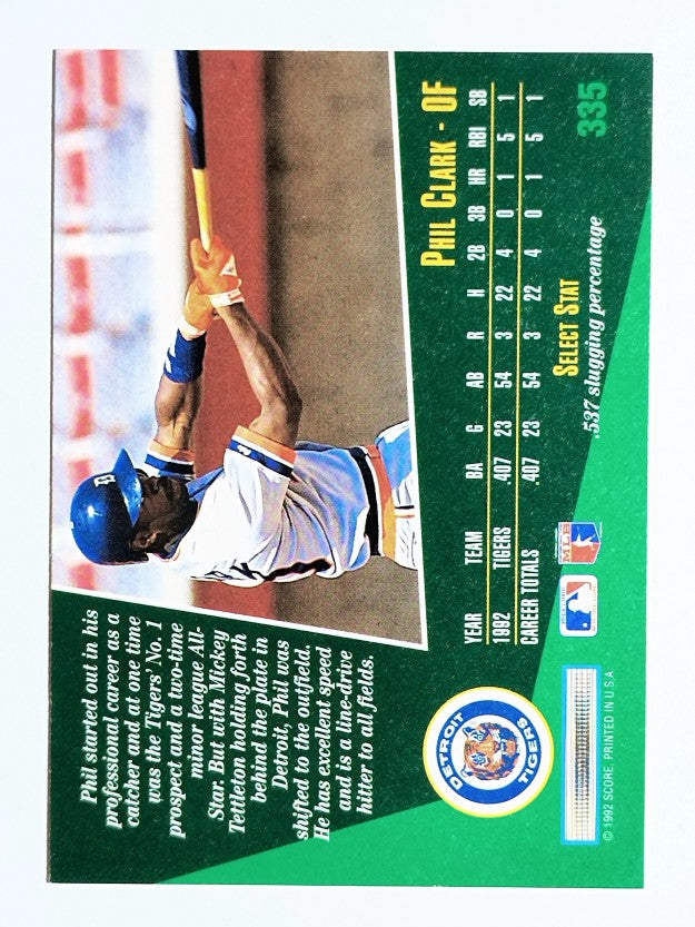 1993 Select #335 Phil Clark