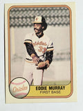 1981 Fleer #184 Eddie Murray