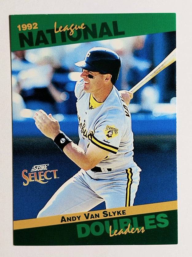1993 Select Stat Leaders #16 Andy Van Slyke