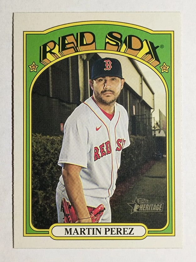 2021 Topps Heritage #62 Martin Perez