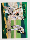1993 Select Stat Leaders #87 Roger Clemens/Mike Mussina