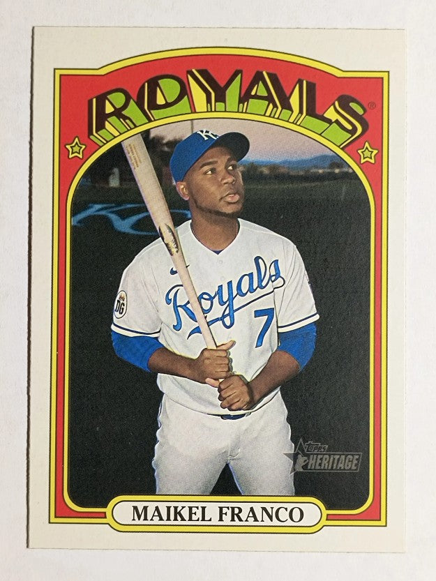 2021 Topps Heritage #63 Maikel Franco