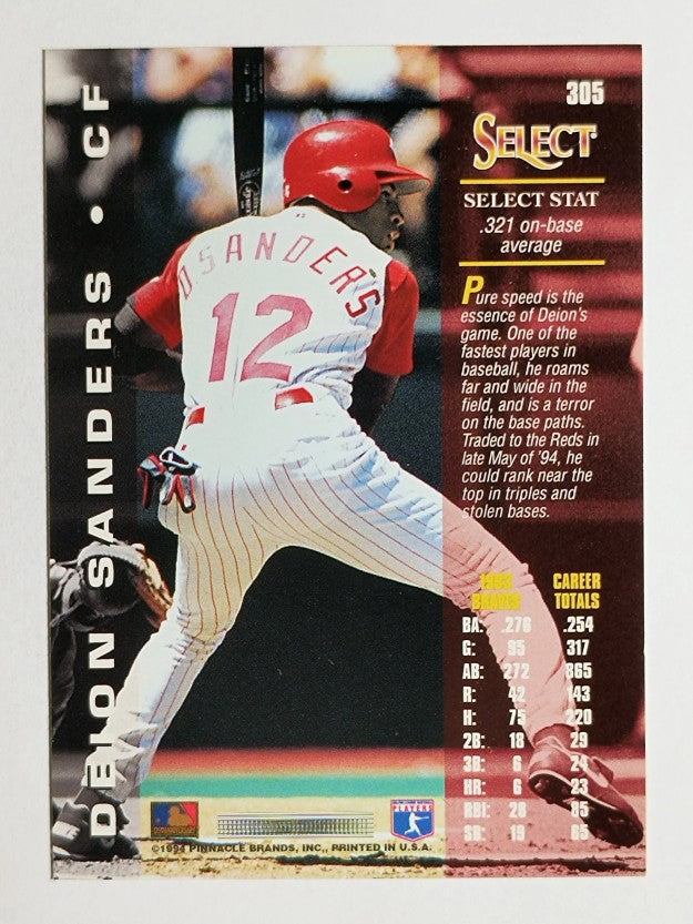 1994 Select #305 Deion Sanders