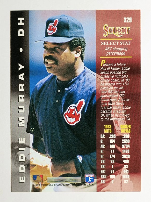 1994 Select #329 Eddie Murray