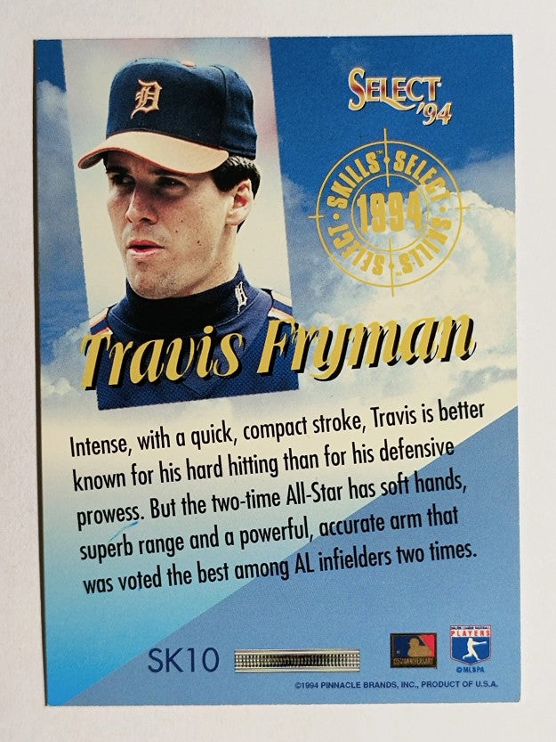 1994 Select Skills #SK10 Travis Fryman
