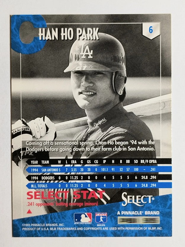 1995 Select #6 Chan Ho Park