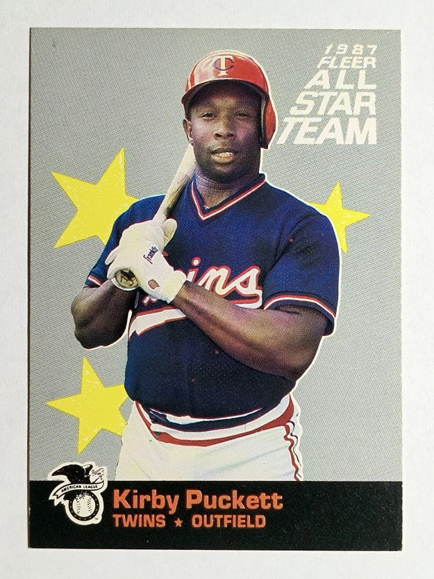 1987 Fleer All-Stars #5 Kirby Puckett